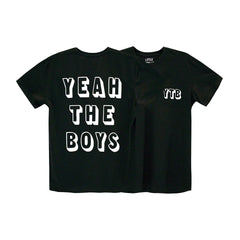 YEAH THE BOYS MENS SMALL PRINT TEE